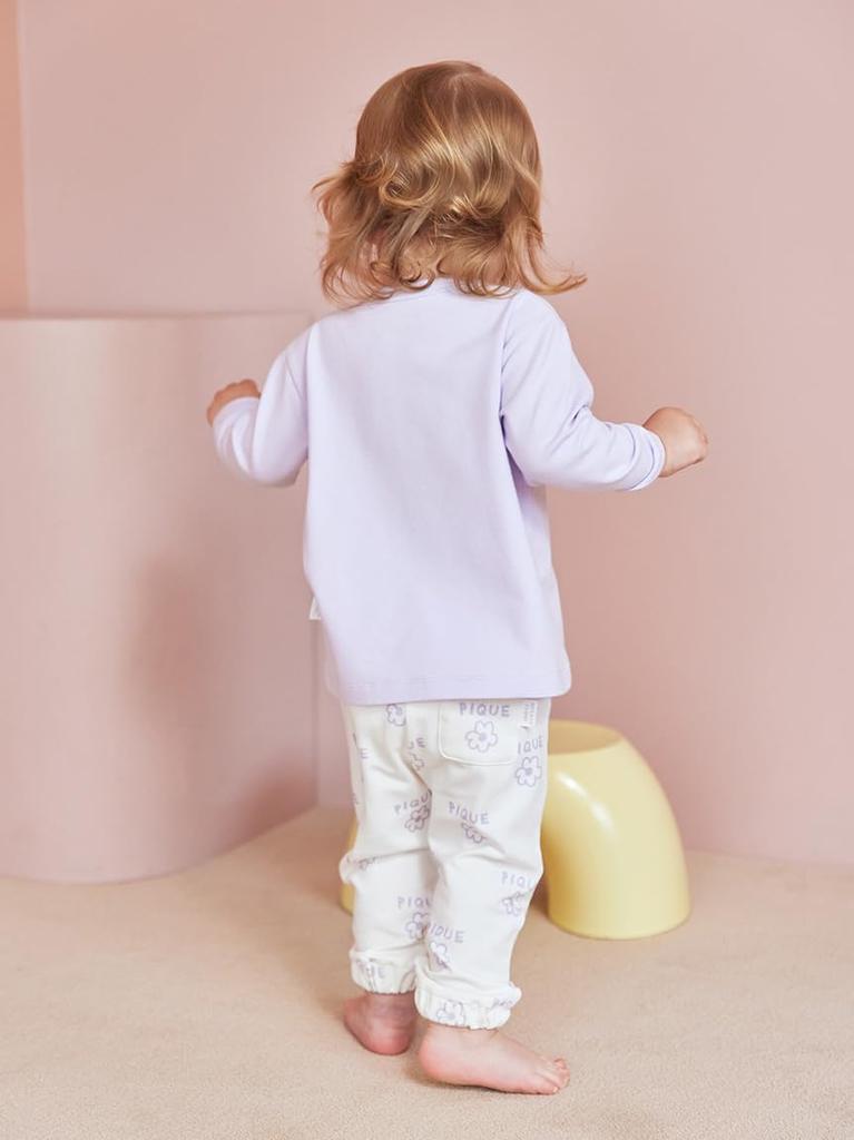 Gelato Pique BABY Painted Long Pants PBCP254496 LAV
