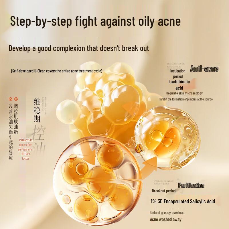 SDD Amino Acid Mousse Cleanser for Acne & Oil Control