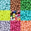 10g/lot 4mm Multicolor Acrylic Round Shape Loose Spacer Beads for Diy Handmade Necklace Earring Jewelry Making Accessories