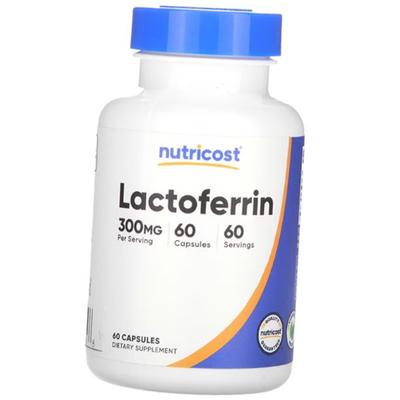 Laktiferin, Lactoferrin 300, Nutricost 60 kapslí (72647041)