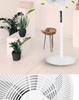 XLANKE Electric Oscillating Floor Fan with Remote Control - Silent Vertical Design for Home