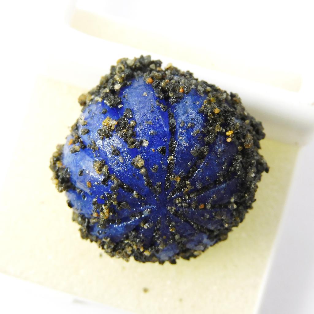 Natural Round Rough Blue Sapphire 81.55 Ct Loose Gemstones CERTIFIED M-681-Ra