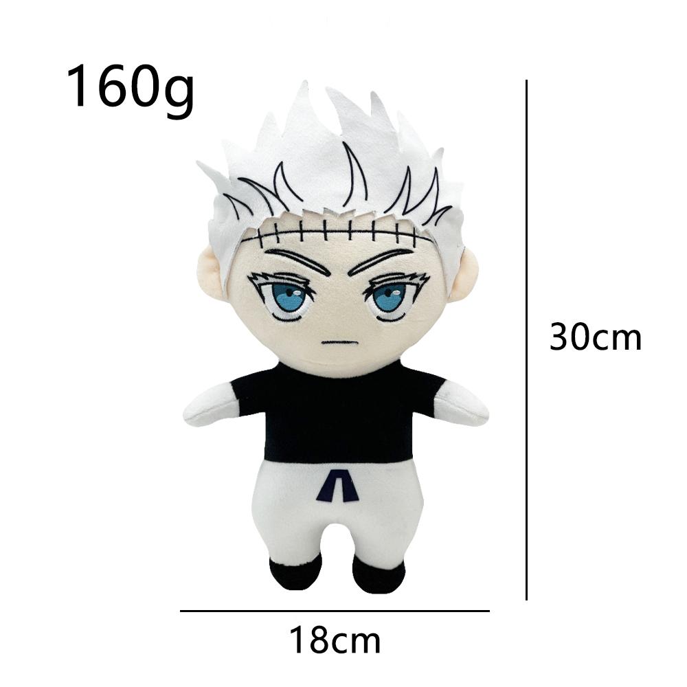 JJK Anime Plush Toy Nanami Kento Mahito Figure Gojo Geto Plusies Stuffed Doll Kugisaki Nobara Cosplay Plush Cute Soft Props Gift