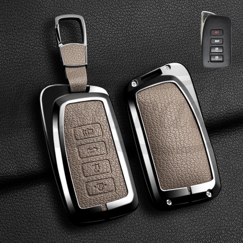 

Car Key Case Holder Cover Bag For Lexus NX GS RX IS ES GX LX RC 200 250 350 LS 450H 300H Zinc Leather Key Bag Accesseries
