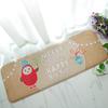 Premium Quality Christmas Floor Cover Mats With Soft Non-slip Rug For Home Decoration