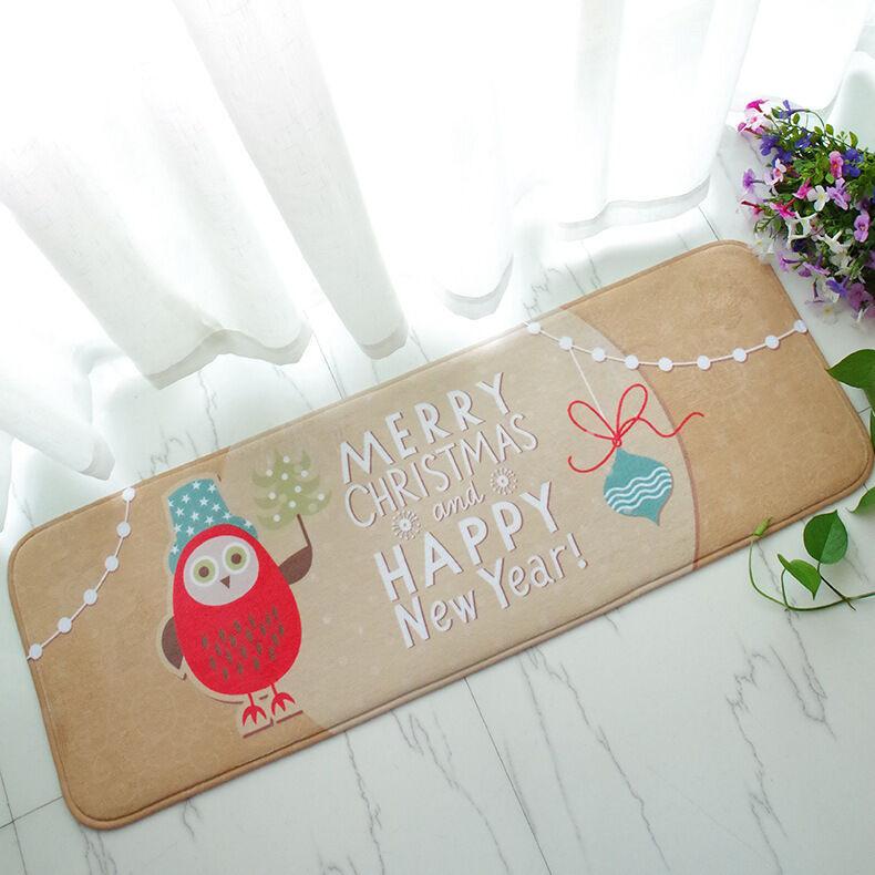 Premium Quality Christmas Floor Cover Mats With Soft Non-slip Rug For Home Decoration