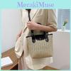 Fashionable Woven Bucket Bag With High Capacity For Spring And Summer 2022