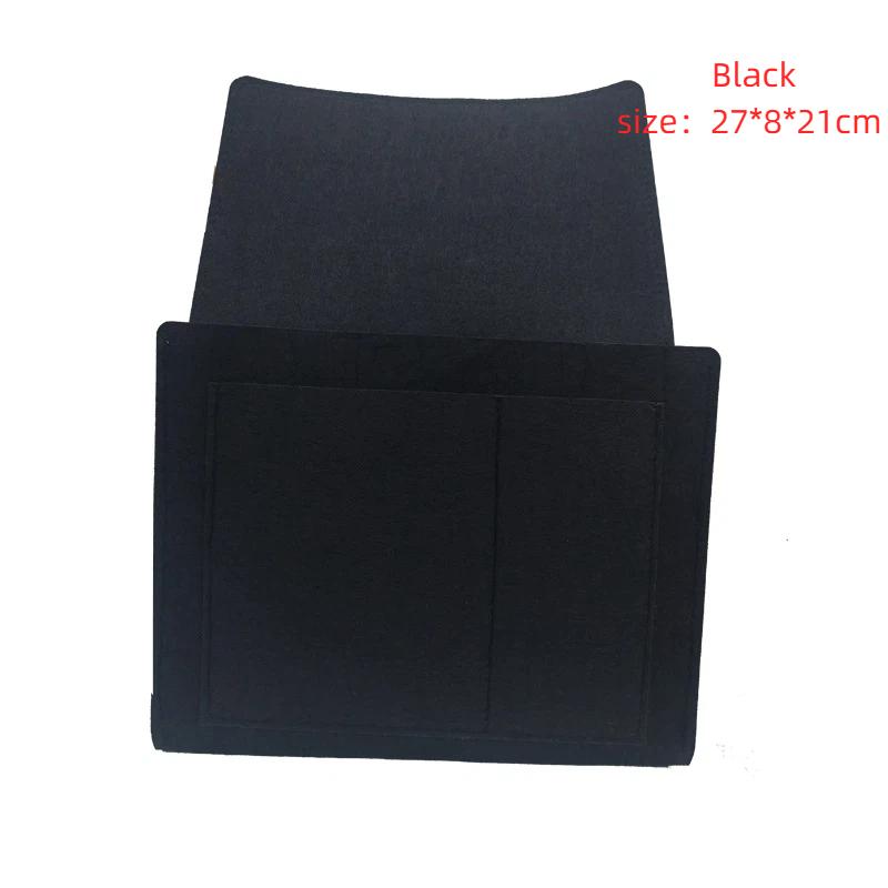 Anti-slip Felt Bedside Storage Organizer 1Pcs Portable Hanging Side Holder for Bed Sofa Office Home Dorm Use