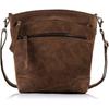 Leather Crossbody Bag for Women Purse Tote Ladies Bags Satchel Travel Tote Shoulder Bag