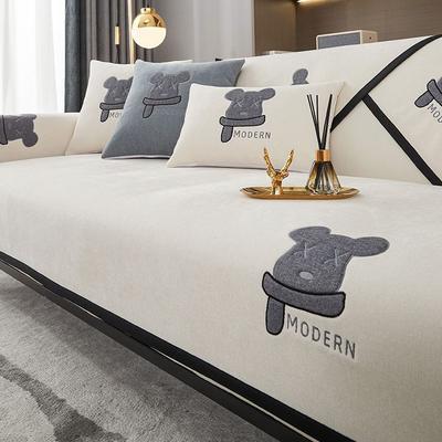 Cuscino Divano Ciniglia Nuovo Copertura Antiscivolo di Lusso Leggero per Tutte le Stagioni Copertura Schienale Cuscino Seduta Ispessimento