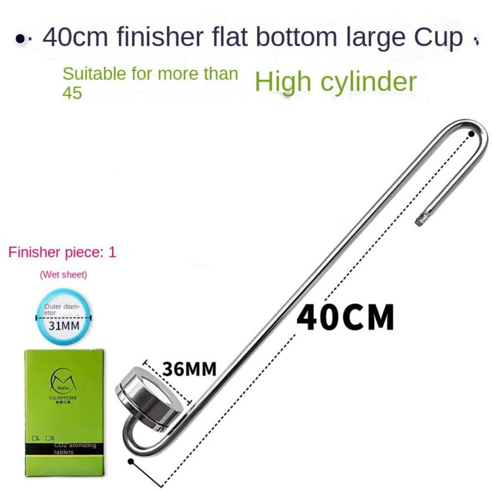 304 Stainless Steel Fish Tank CO2 Diffuser U-shaped Aquarium Oxygen Diffuser  Aquarium