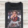 Jack Hughes Usa Gold Hockey Comfort Colors Shirt, Jack Hughes USA Tee, Patriotic Hockey Fan, Hockey Graphic Tee, American Hockey Gifts
