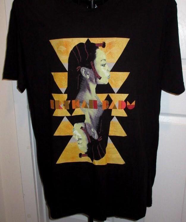 

ERYKAH BADU BADUIZM TRIANGLES CONCERT Shirt Classic Black Unisex Unisex T-Shirt XXXXL