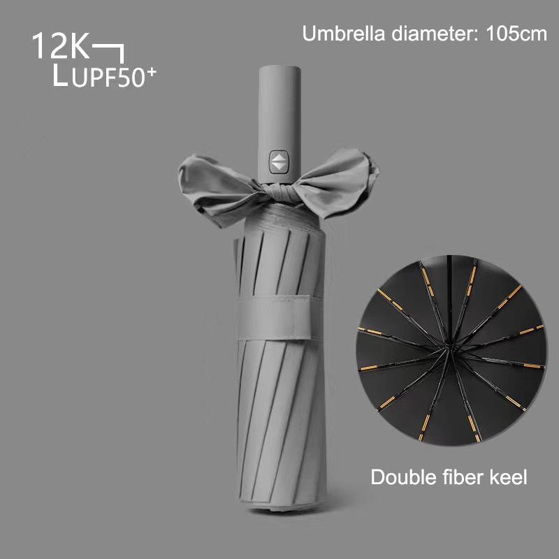 72 Bone Super Strong Windproof Automatic Umbrella Sunshade Uv Protection Folding Sunproo Anti-Storm Large Size Reverse Rain Gear