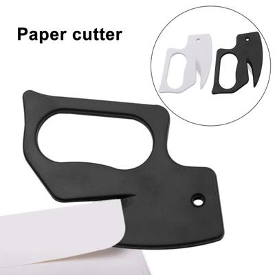 Yousheng 4 Pièces Ouvre-Lettre Portable Coupe-Enveloppe Sûr Plastique Outil d'Emballage Cadeau de Noël pour la Maison et le Bureau