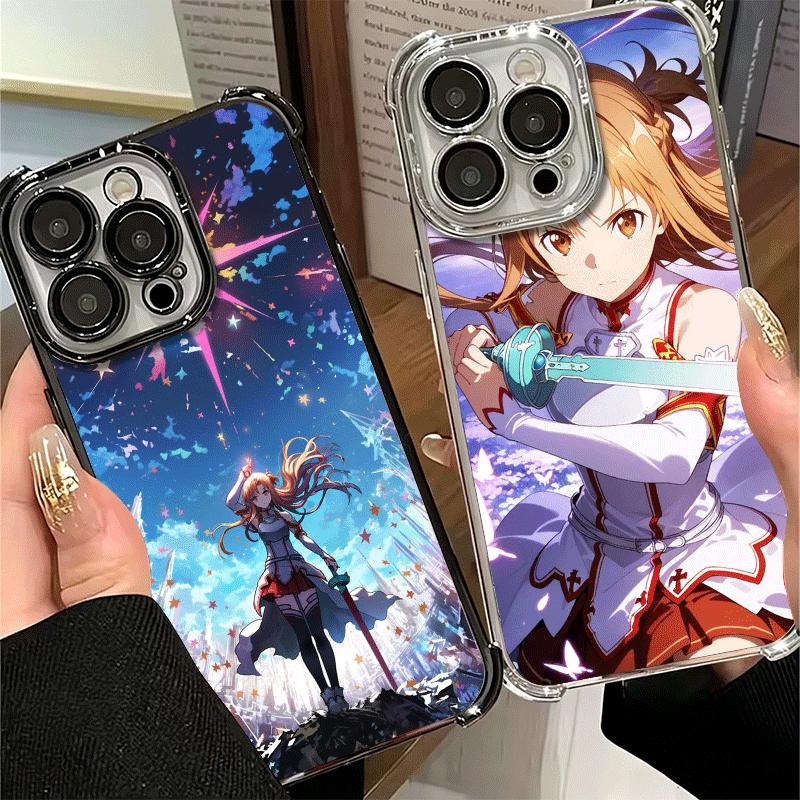 Sword Art Online Yuuki Asuna Weiche Handyhülle Für Xiaomi Poco X7 X8 Pro Max X6 X5 X3 F8 Ultra F7 M8 M7 M5S Redmi 15C 15A 15 14C 1