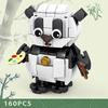 Creative Chinese Panda Building Blocks For Children Educational Animal cognition Construction Toys For Kids Birthday Gift DIY
