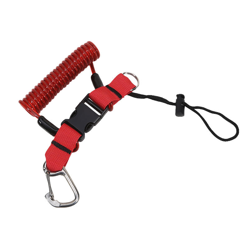 

Diving Camera Anti Loss Rope Stainless Steel Hanging Spring Rope Sports Camera Lanyard Flashlight Safety Ropes