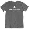 Skateboard Skull Skate or Die Game Gaming Retro Tshirt Tee Shirts Gift New