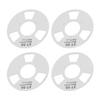   Reel to Reel Cassette Retro Blank Metal Reel Cassette Tape with 4 Reels 2 Wheel for Music Recording