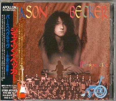 CD JASON BECKER  Perspective APCY8128 APOLLON INTERNA 1995 Japan ObiRock Used