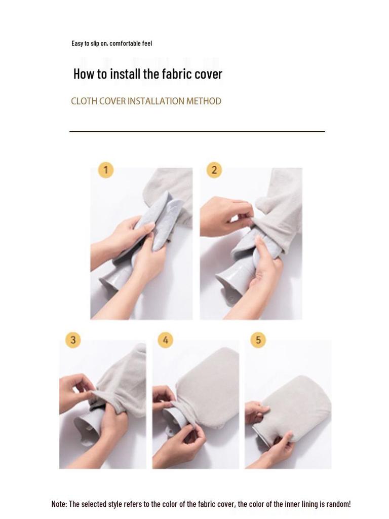 Verdickter Explosionsgeschützter Heißwasserbeutel: Handwärmer, Bettwärmer, & Bauchkompresse.