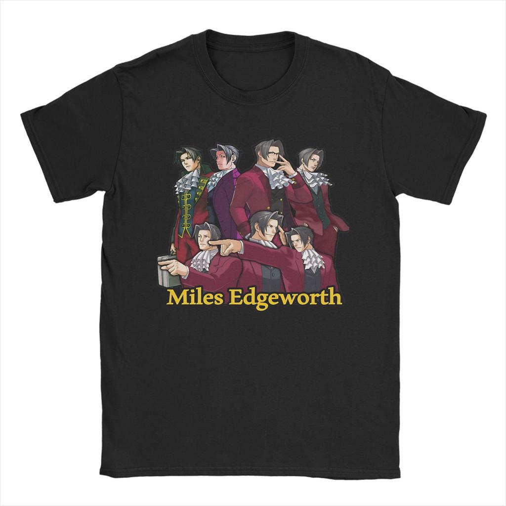 Ace Attorney Phoenix Tee Shirt for Men Women New Arrival T Shirts  Cotton Clothes