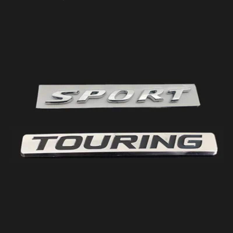 English Rear Logo Side Emblem Touring Sport Hybrid for 10th Generation Accord Civic Fit 1pc
