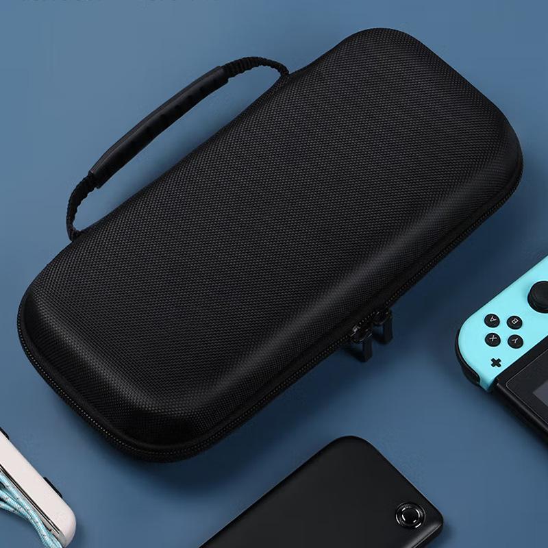 Portable Anti-Fall Hard Shell Handbag Case for OLED Game Console Dirt-Resistant Waterproof Wear-Resistant Switch Host Case