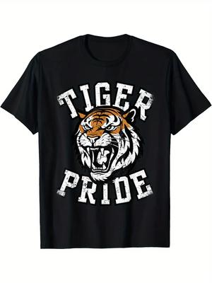 Vintage Tiger Pride Graphic T-shirt - Soft Cotton