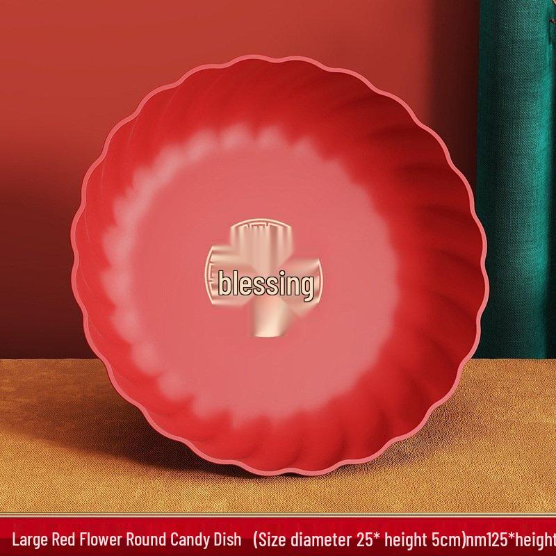 

ZISIZ Wedding Blessing Snack Plates Set