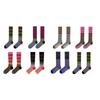 Damen Kniestrümpfe, Modische Gestreifte Strümpfe Cosplay Oberschenkelhohe Strümpfe Schlauchsocken Gestreifte Lange Stiefelsocken
