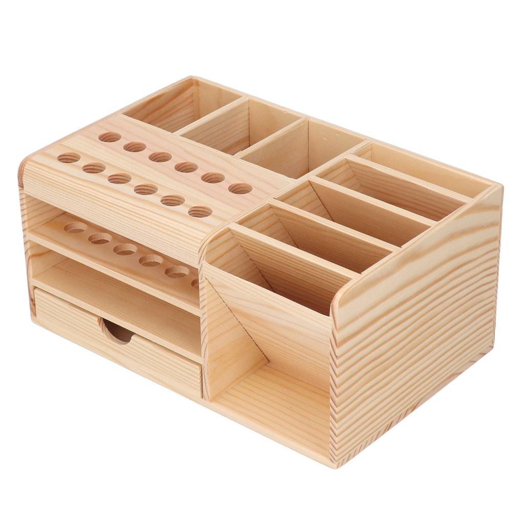 Repair Tool Organizer Synthetic Wood Strong Smoothly Edges Classified Storage Tool Parts Box
