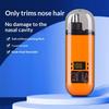 Usb Rechargeable Nose And Ear Hair Trimmer For Men, Mini Portable Electric Clipper, Quick Charging, Low Noise, Compact, Washable