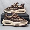 Personality Lace-up Chunky Sneakers Man Street Style Trend Men's Sneakers Low Cut Designer Platform Shoes For Man Casual Shoes