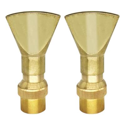 Gardening Sprinkler Head 2PC with Brass Construction for Durability