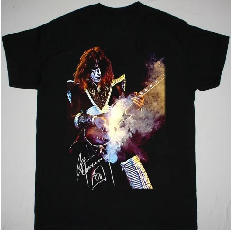 Ace Frehley Dárek Pro Fanouška Černý Muži Ženy Všechny Velikosti BL2.1017 Unisex Tričko
