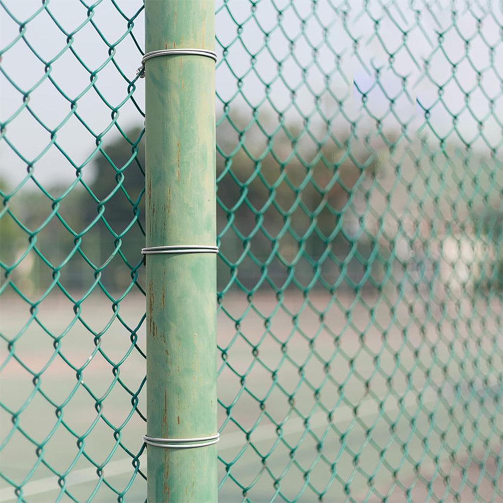 Стяжки для огорожі для собак Стяжки для огорожі 11 калібру Ремонт огорожі Упаковка 100 штук Стяжок для огорожі для садів Стяжки для огорожі 100 штук в упаковці