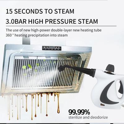 Steam Cleaning Machine 1050W High-Power Handheld Steam Cleaner High-power Cup Funnels Window Cleaner