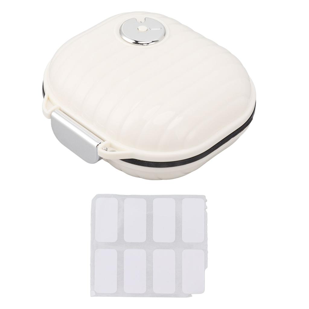 Wöchentlicher Medikamenten-Organizer 7 Fächer Wasserdicht Tragbar Tägliche Medikamentenbox für Fischöle