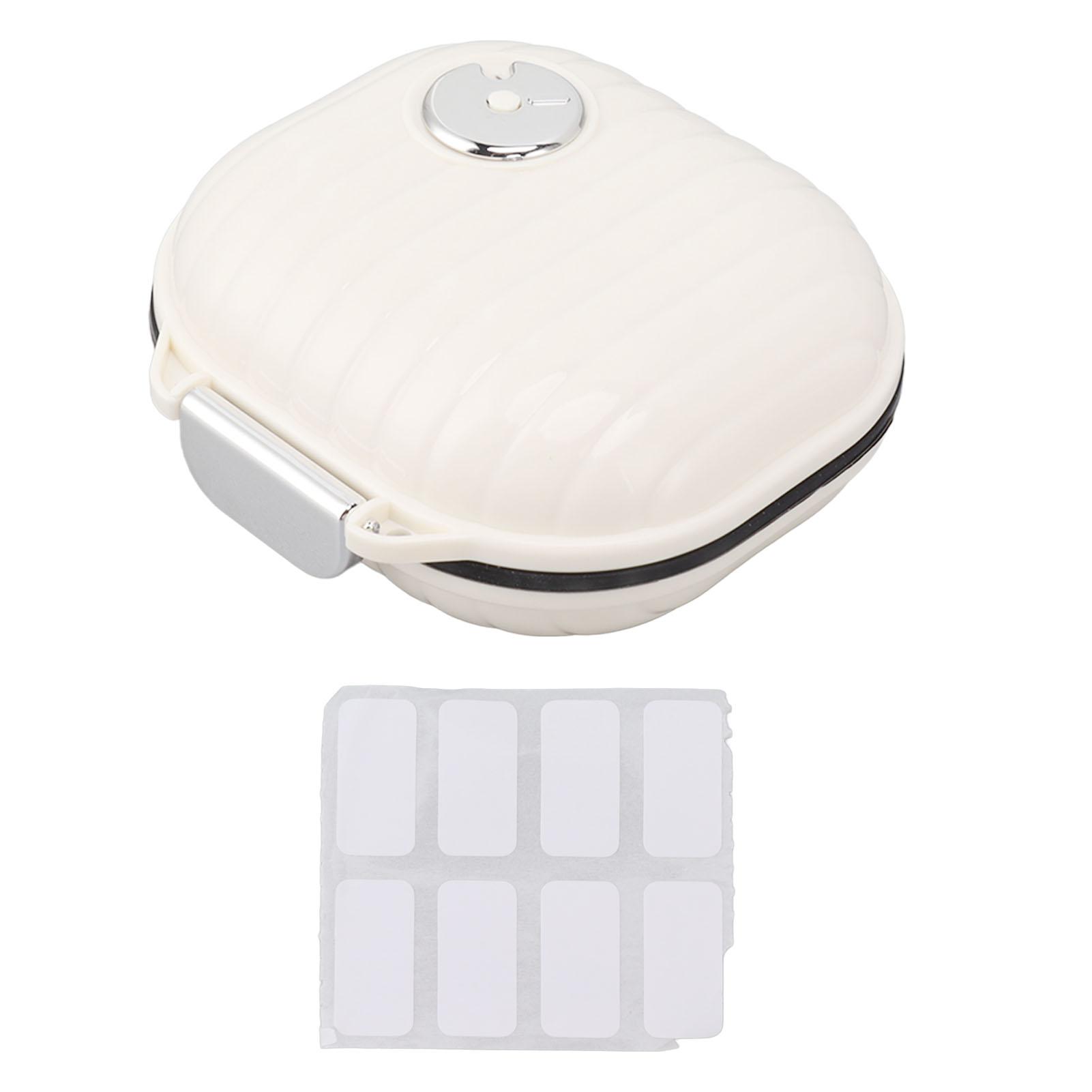 

Еженедельный органайзер для лекарств, 7 отделений, водонепроницаемый, портативный, ежедневный, для рыбьего жира Small