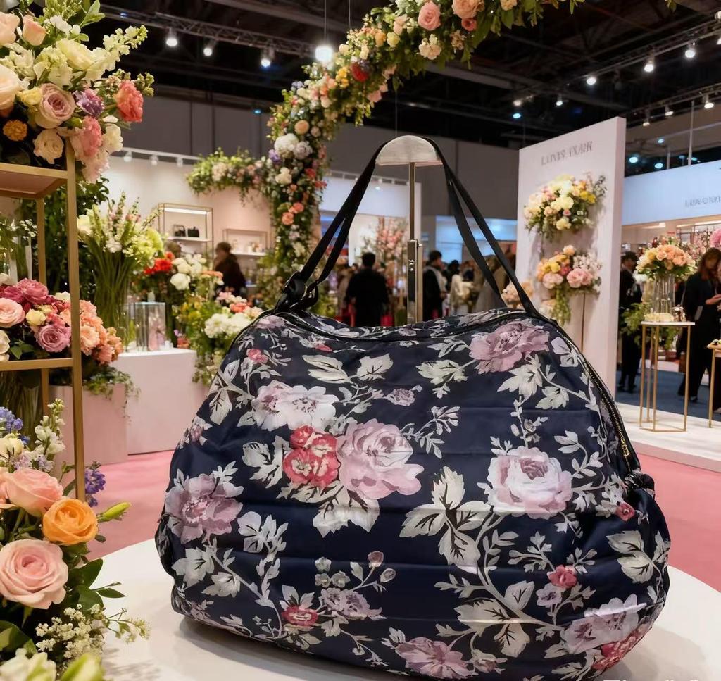 Foldable Japanese-Style Eco-Friendly Travel Shoulder Bag