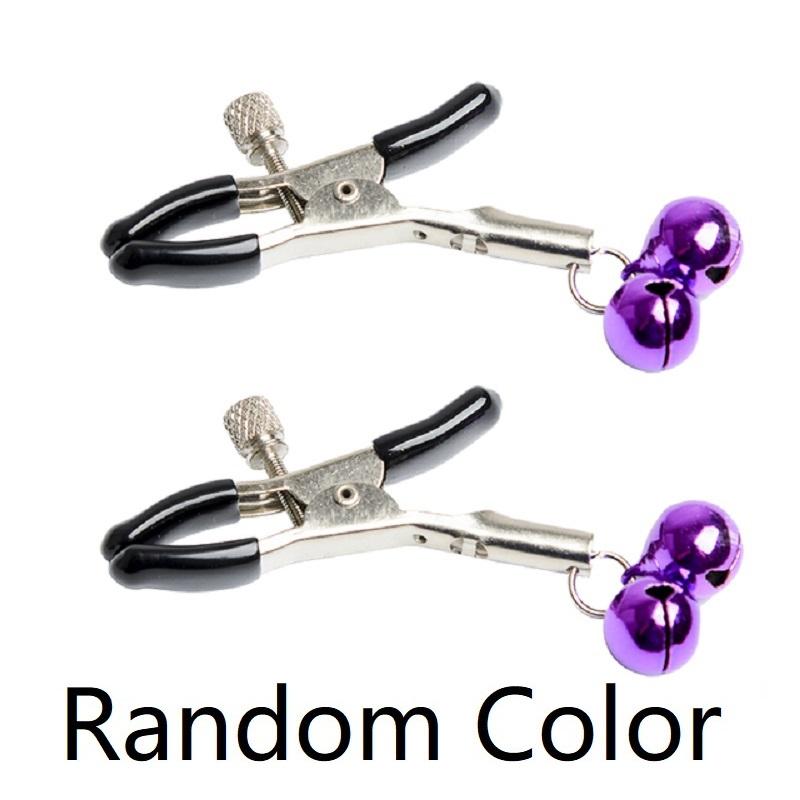 Adjustable Sex Breast Nipple Clamp Clips Silver Chain Nipple Clip Nipple clips breast BDSM Bondage Restraint Fetish sex toy