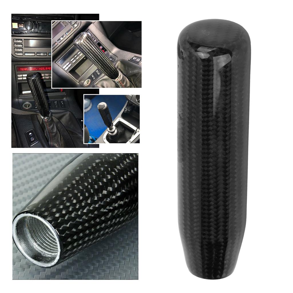 Car Gear Knob, Carbon with High Compatibility, for Most Vehicles