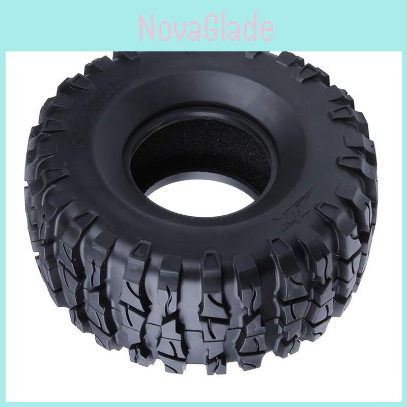 Premium Soft Rubber 2.2" Tyres With Foam For Axial Wraith Scx10 Jeep Trx-4 Rock Crawlers