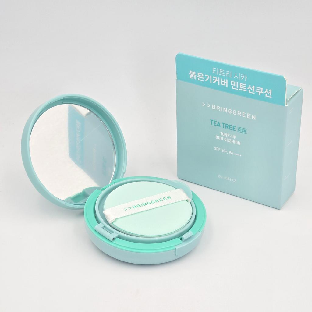 BRING GREEN Tea Tree Cica Tone Up Solpute 15g SPF50+ PA++++