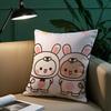 Kawaii Cartoon Bubu Dudu Pillow Case Plush Fabric Soft Pillowcase Double Sided Print Sofa Cushion Cover Throw