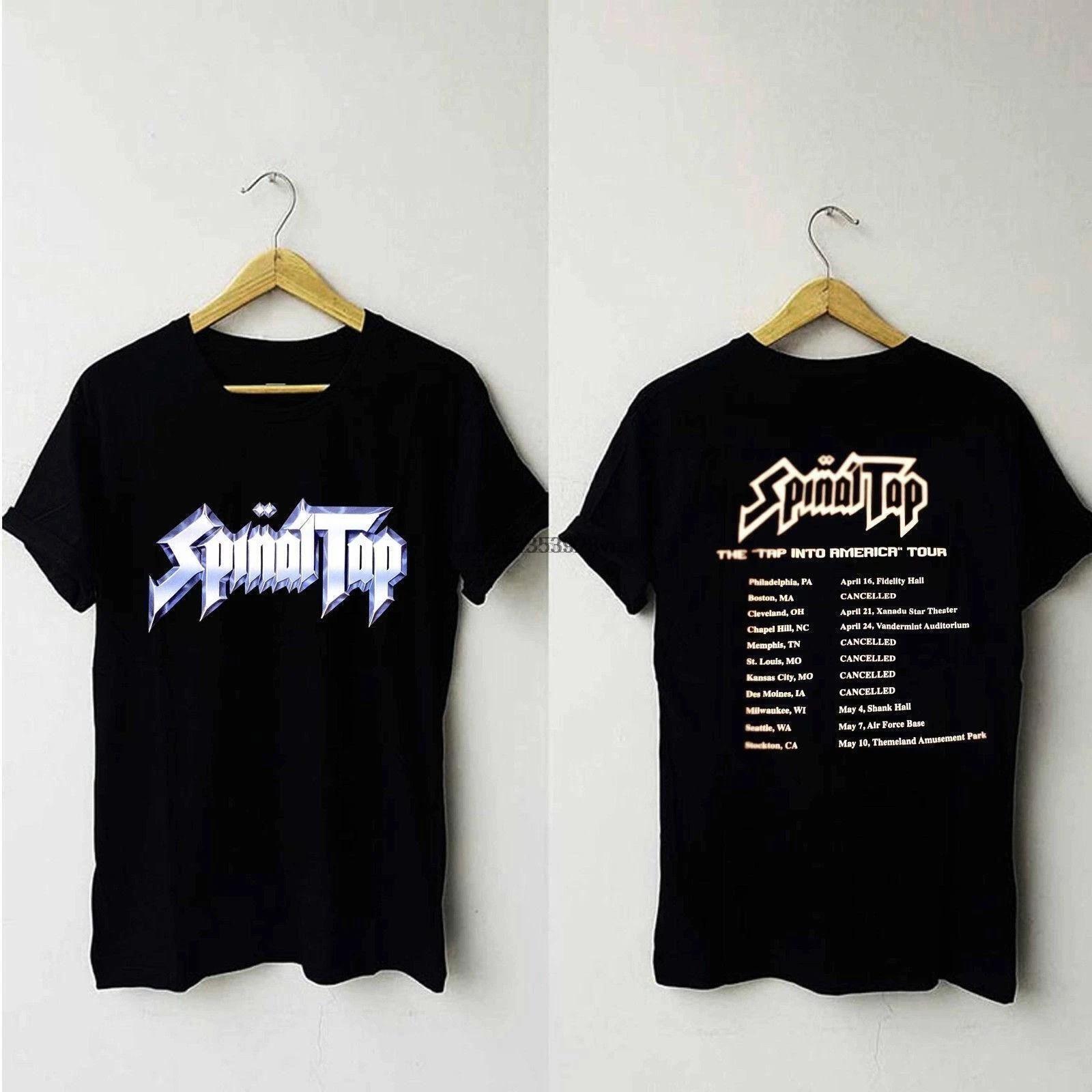 

Vintage Spinal Tap Tour Band Black T-Shirt S