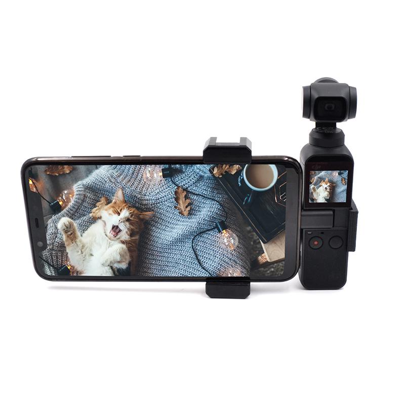

Аксессуары для карманного DJI OSMO Держатель для телефона с ручной камерой Кронштейн для фиксированной подставки Мобильный держатель для OSMO