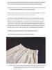 New Folk Craft Jade White Retro Wide-Leg High-Density Elastic Waist Long Pants for Autumn/Winter